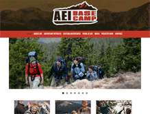 Tablet Screenshot of aeibasecamp.com